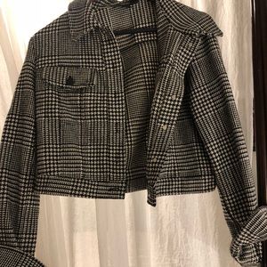 Houndstooth jacket